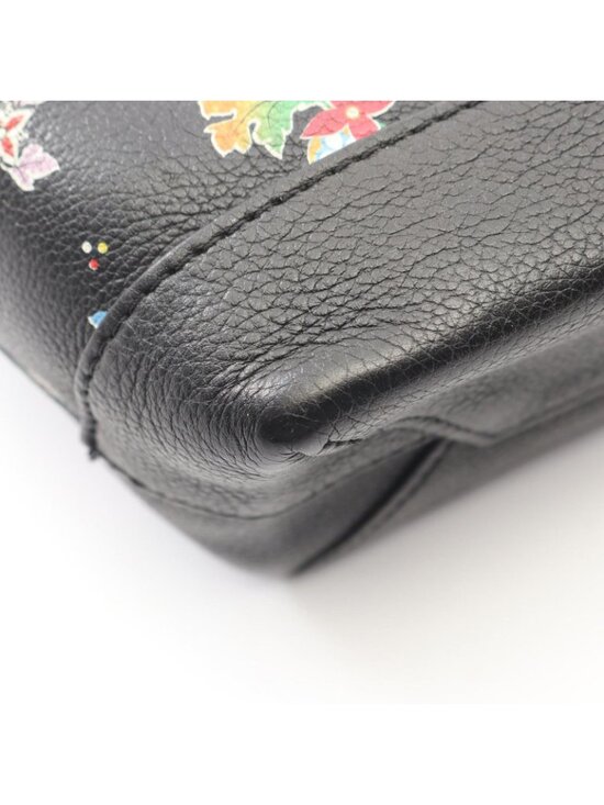 Louis Vuitton Backpack Lockme Mini Noir Floral Print Leather main image 4